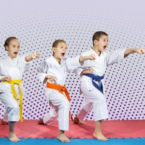 Martial Arts Lessons for Kids in Angleton TX - Punching Focus Kids Sync